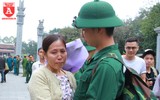 Những hình ảnh xúc động trong lễ giao quân ở Hà Nội